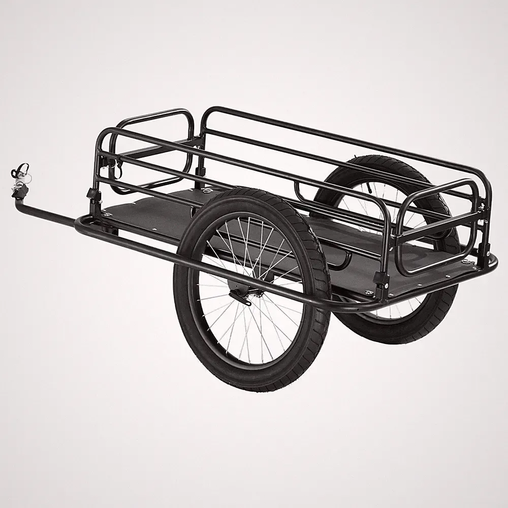 Bike Cargo Trailer 275 Lbs Capacity Bicycle Wagon Cart Foldable 20" Wheels