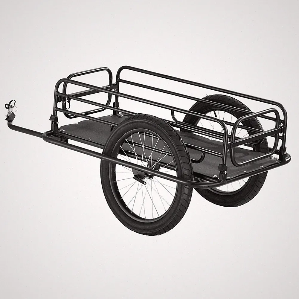 Bike Cargo Trailer, 275lb Load Capacity Heavy-Duty Bicycle Wagon Cart 20" Wheels