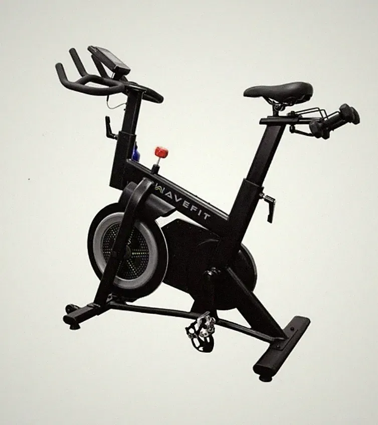 WaveFit B300 Surge Seri Indoor Cycle Exercise Bike with 30Lb Flywheel Bluetooth